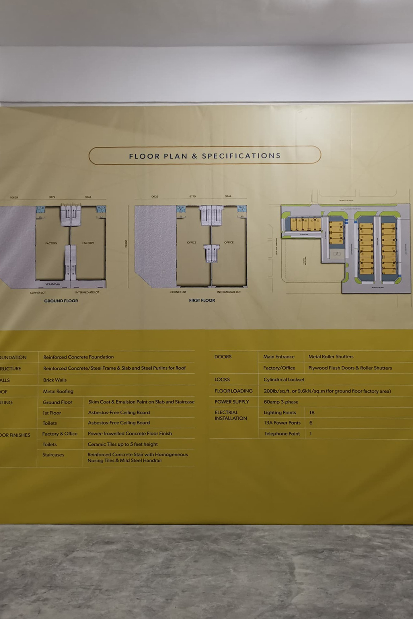 BACKDROP INSTALLATION PROJECT